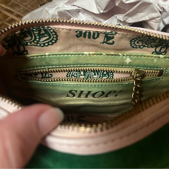 Y2K Vintage Juicy Couture Green Velour Barrel Bag - Picture 7 of 13